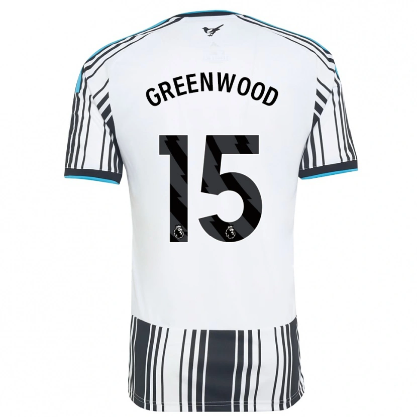 Danxen Kinder Hannah Greenwood #15 Himmelsblau Schwarz Weiß Heimtrikot Trikot 2026/27 T-Shirt