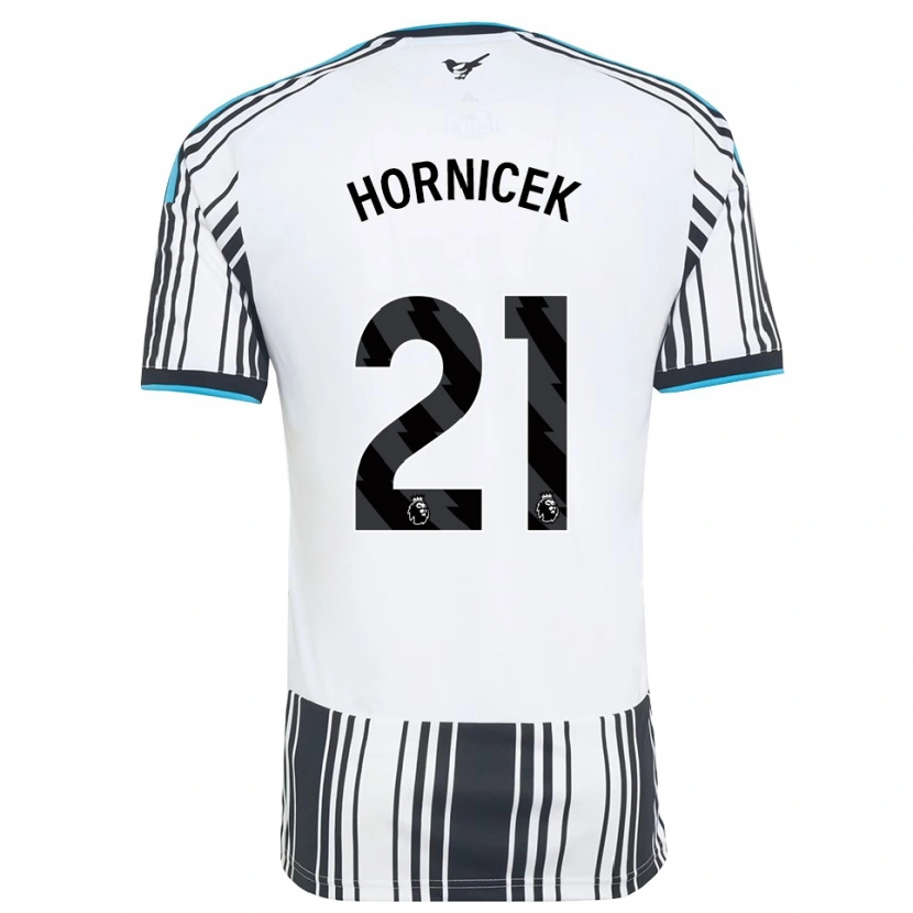 Danxen Kinder Lukas Hornicek #21 Himmelsblau Schwarz Weiß Heimtrikot Trikot 2026/27 T-Shirt