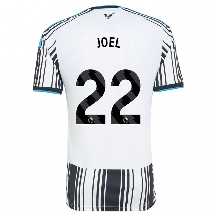 Danxen Kinder Lois Joel #22 Himmelsblau Schwarz Weiß Heimtrikot Trikot 2026/27 T-Shirt