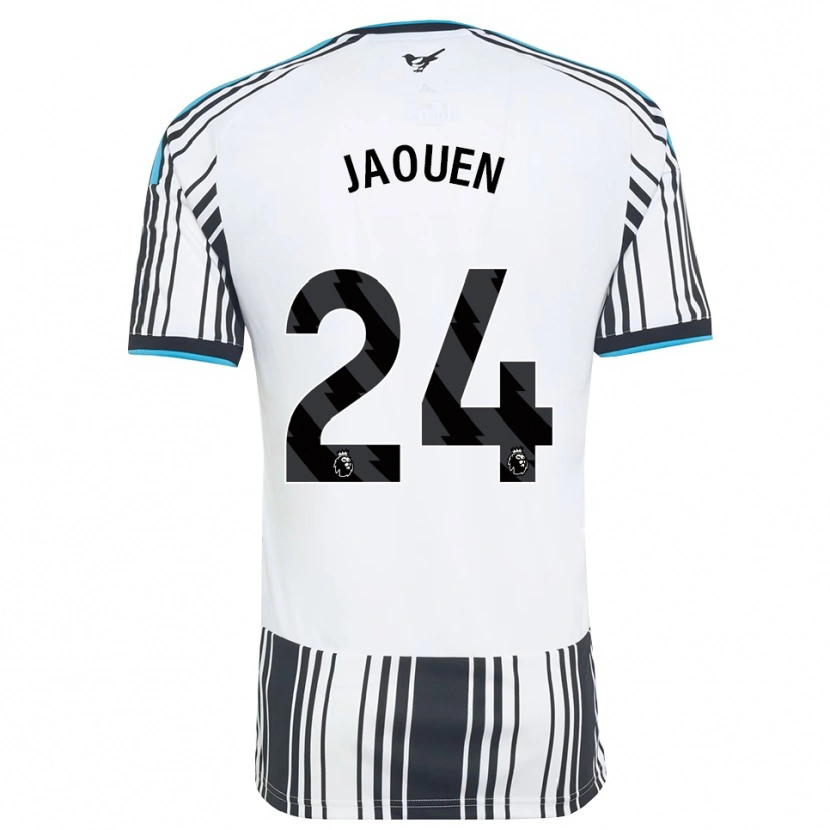 Danxen Kinder Ewen Jaouen #24 Himmelsblau Schwarz Weiß Heimtrikot Trikot 2026/27 T-Shirt