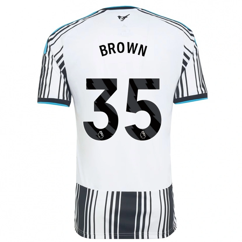 Danxen Kinder Will Brown #35 Himmelsblau Schwarz Weiß Heimtrikot Trikot 2026/27 T-Shirt