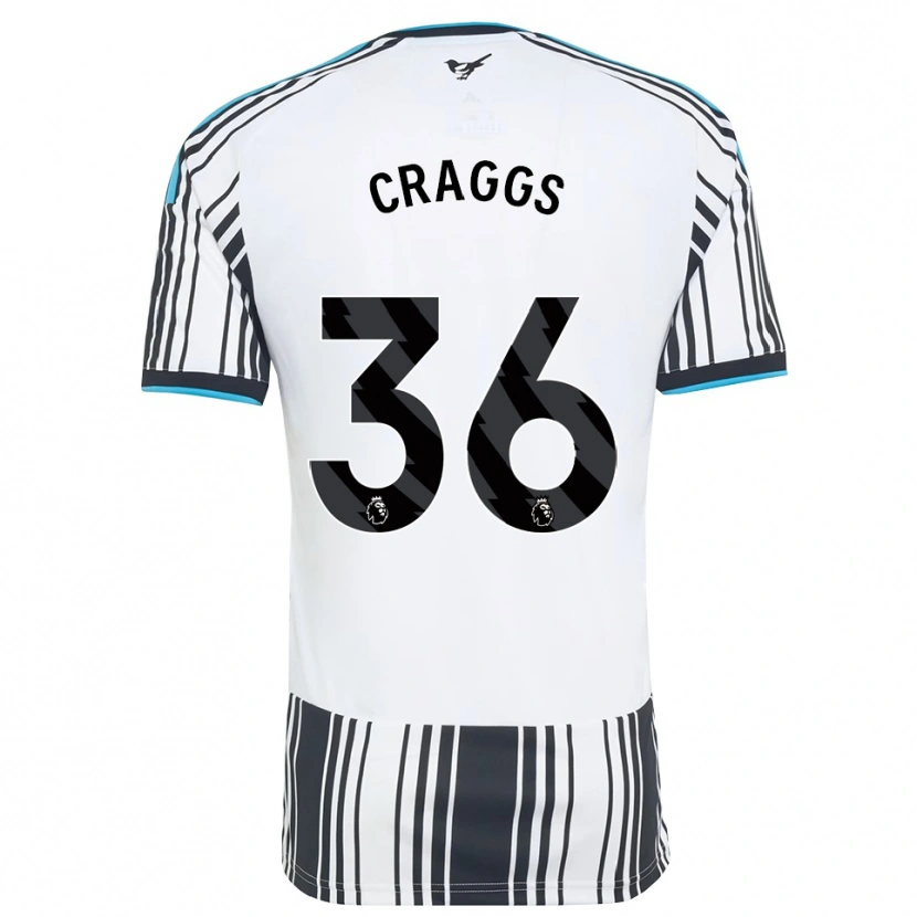 Danxen Kinder Luke Craggs #36 Himmelsblau Schwarz Weiß Heimtrikot Trikot 2026/27 T-Shirt