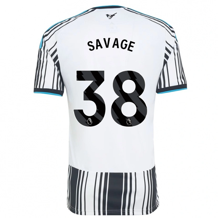 Danxen Kinder Remi Savage #38 Himmelsblau Schwarz Weiß Heimtrikot Trikot 2026/27 T-Shirt