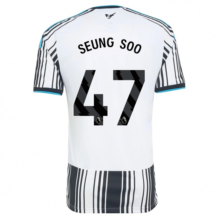 Danxen Kinder Seung-Soo Park #47 Himmelsblau Schwarz Weiß Heimtrikot Trikot 2026/27 T-Shirt