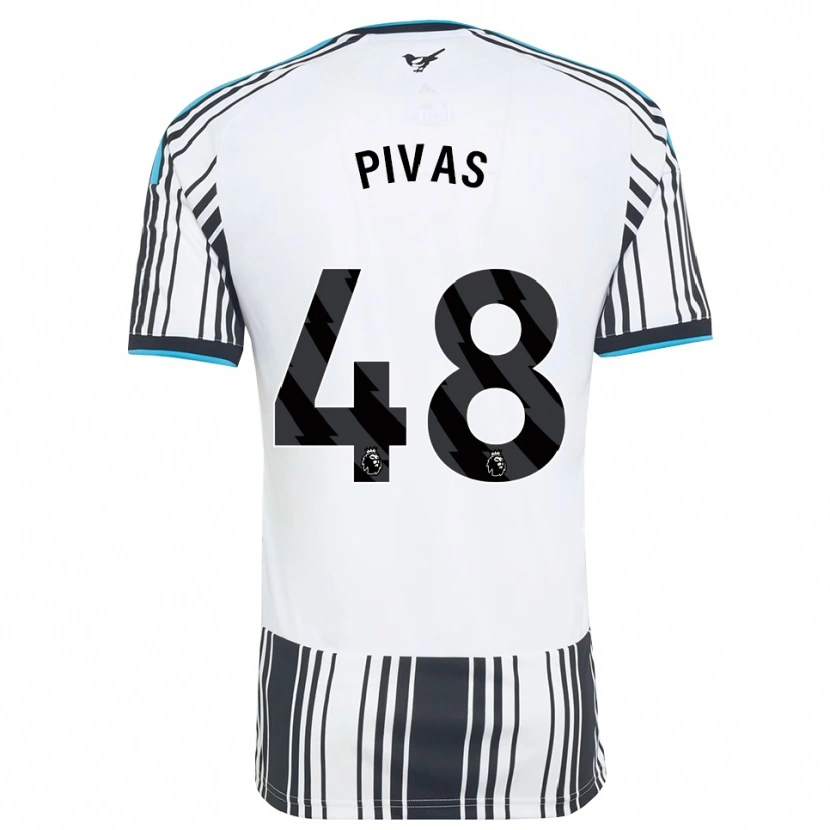 Danxen Kinder Miodrag Pivaš #48 Himmelsblau Schwarz Weiß Heimtrikot Trikot 2026/27 T-Shirt