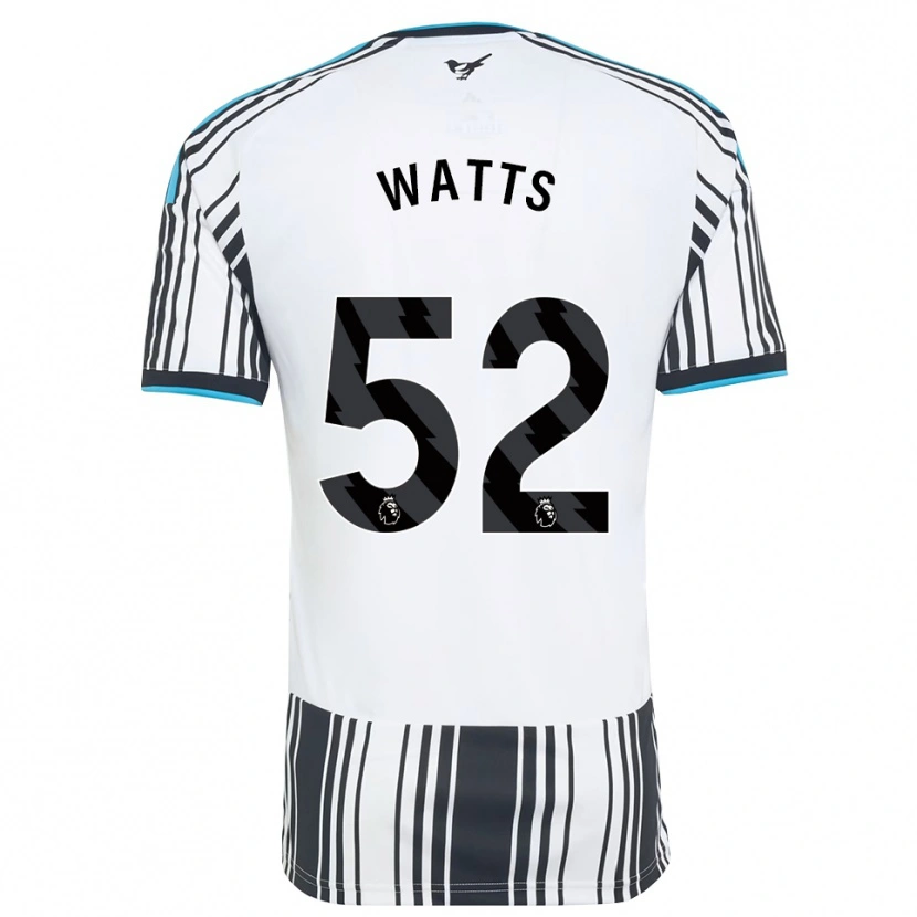 Danxen Kinder Logan Watts #52 Himmelsblau Schwarz Weiß Heimtrikot Trikot 2026/27 T-Shirt