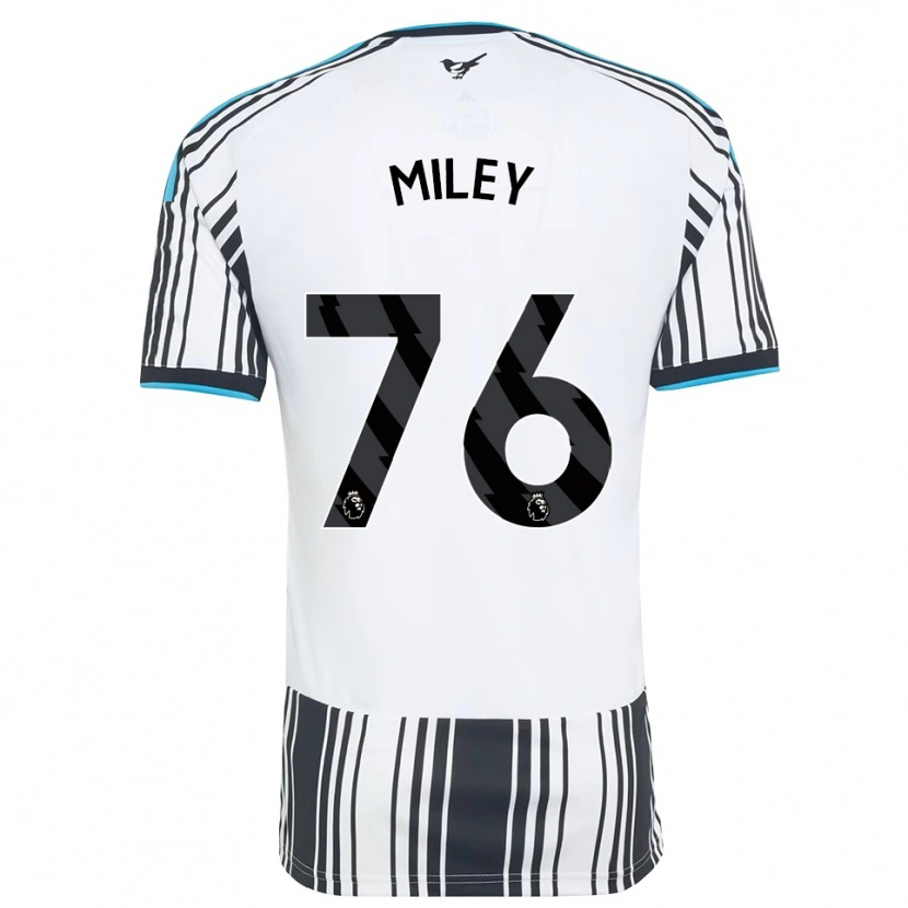 Danxen Kinder Mason Miley #76 Himmelsblau Schwarz Weiß Heimtrikot Trikot 2026/27 T-Shirt