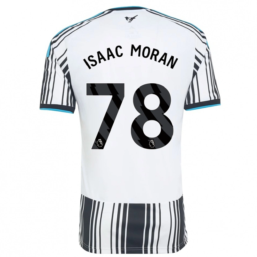 Danxen Kinder Isaac Moran #78 Himmelsblau Schwarz Weiß Heimtrikot Trikot 2026/27 T-Shirt