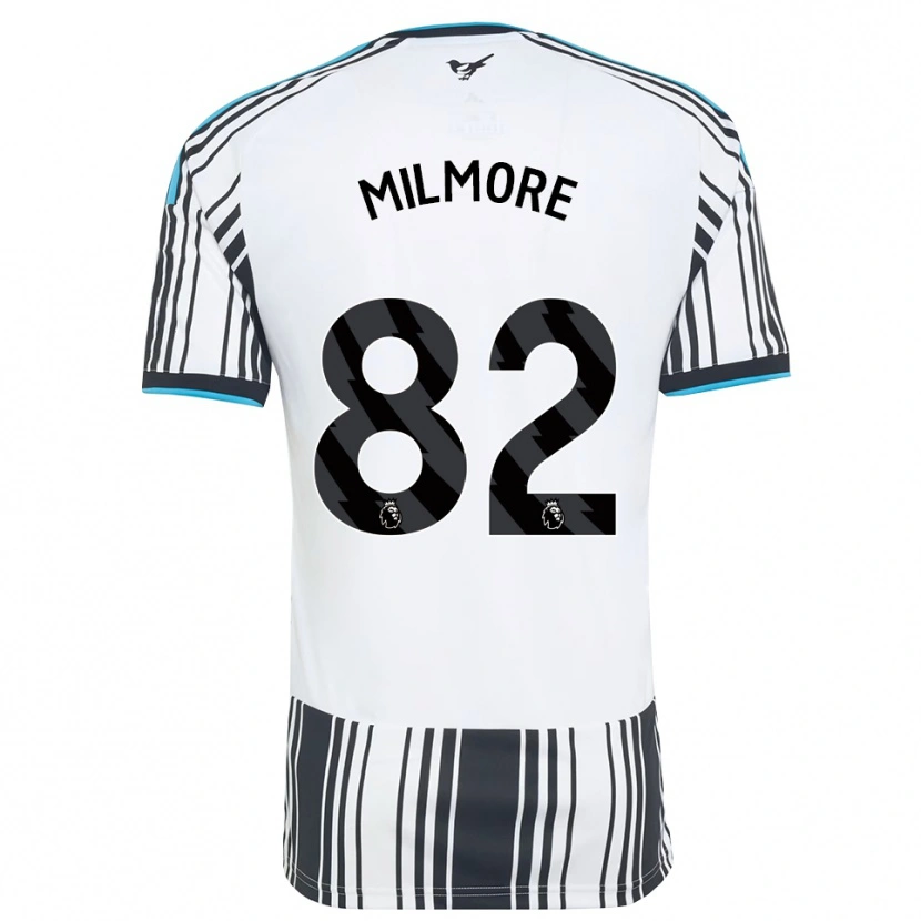 Danxen Kinder Carter Milmore #82 Himmelsblau Schwarz Weiß Heimtrikot Trikot 2026/27 T-Shirt