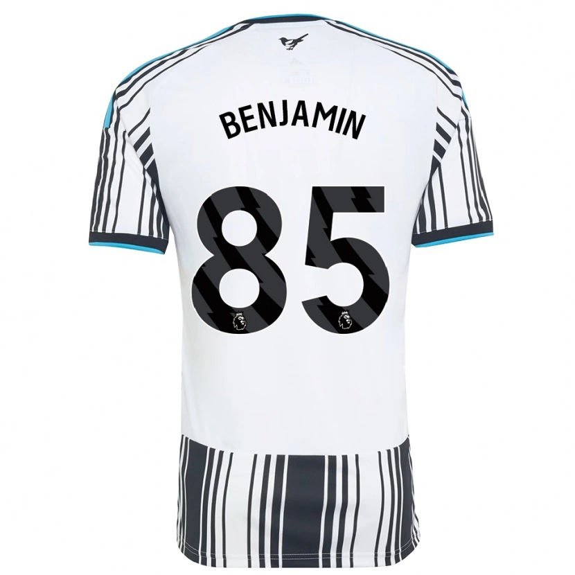 Danxen Kinder Theo Benjamin #85 Himmelsblau Schwarz Weiß Heimtrikot Trikot 2026/27 T-Shirt
