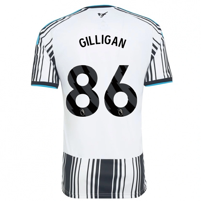Danxen Kinder Luke Gilligan #86 Himmelsblau Schwarz Weiß Heimtrikot Trikot 2026/27 T-Shirt
