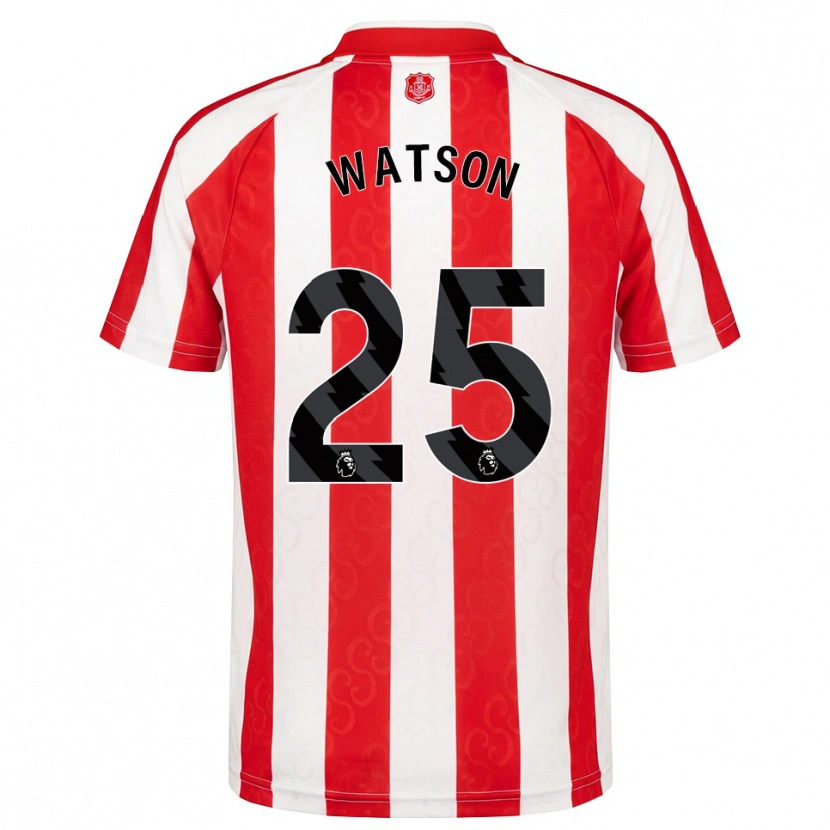Danxen Kinder Katy Watson #25 Rot Weiß Schwarz Heimtrikot Trikot 2026/27 T-Shirt