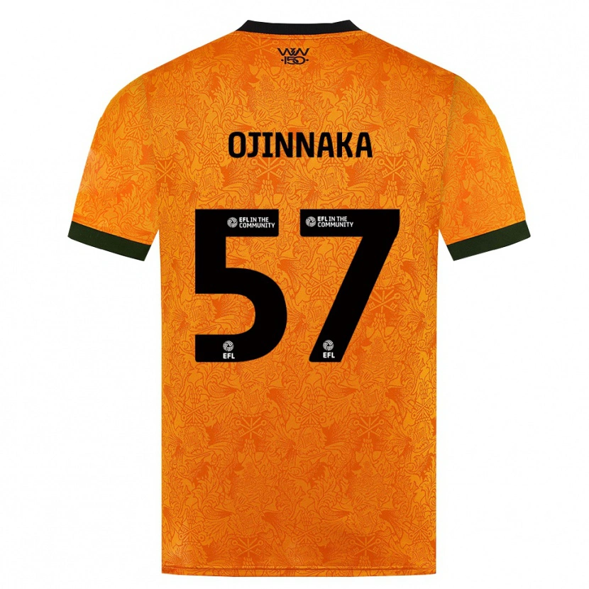 Danxen Kinder Temple Ojinnaka #57 Orange Schwarz Heimtrikot Trikot 2026/27 T-Shirt