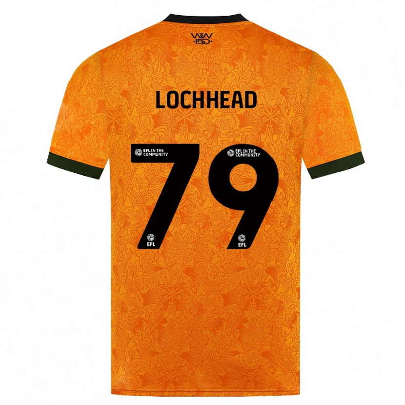 Danxen Kinder Sebastian Lochhead #79 Orange Schwarz Heimtrikot Trikot 2026/27 T-Shirt