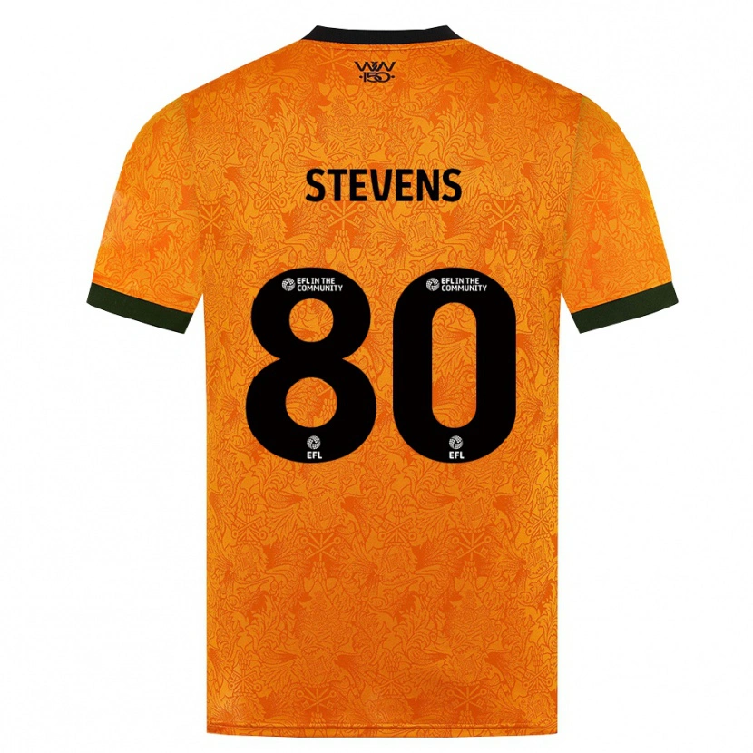 Danxen Kinder Mason Stevens #80 Orange Schwarz Heimtrikot Trikot 2026/27 T-Shirt