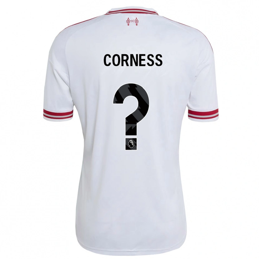 Danxen Kinder Dominic Corness #0 Rot Weiß Auswärtstrikot Trikot 2026/27 T-Shirt