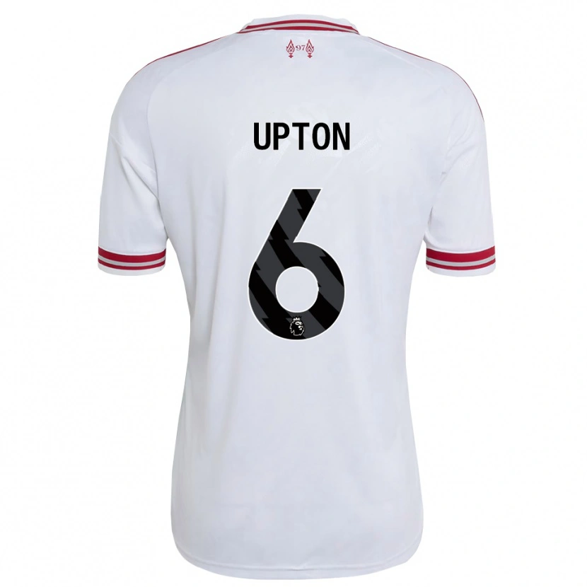 Danxen Kinder Joe Upton #6 Rot Weiß Auswärtstrikot Trikot 2026/27 T-Shirt