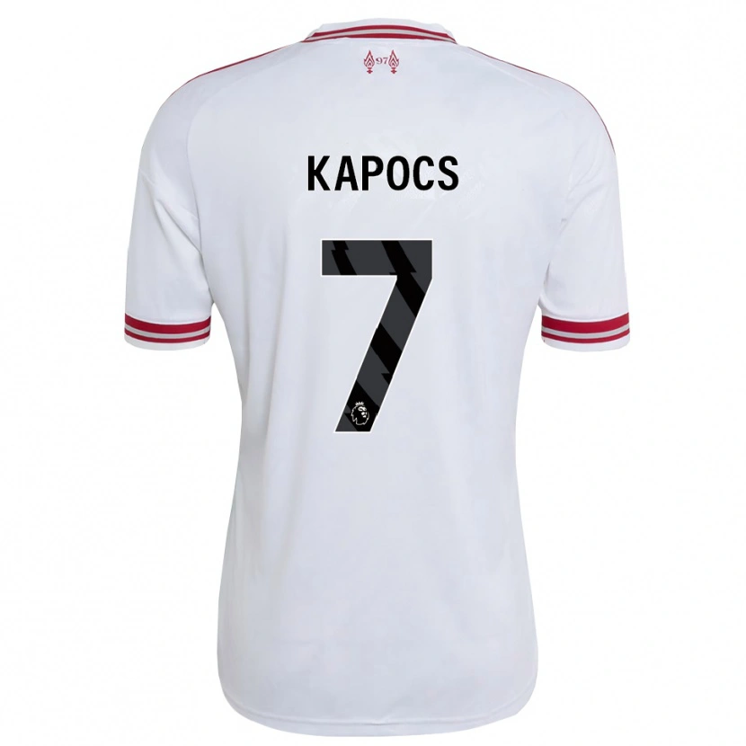 Danxen Kinder Cornelia Kapocs #7 Rot Weiß Auswärtstrikot Trikot 2026/27 T-Shirt