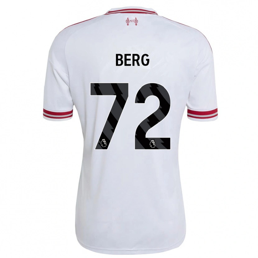 Danxen Kinder Sepp Van Den Berg #72 Rot Weiß Auswärtstrikot Trikot 2026/27 T-Shirt
