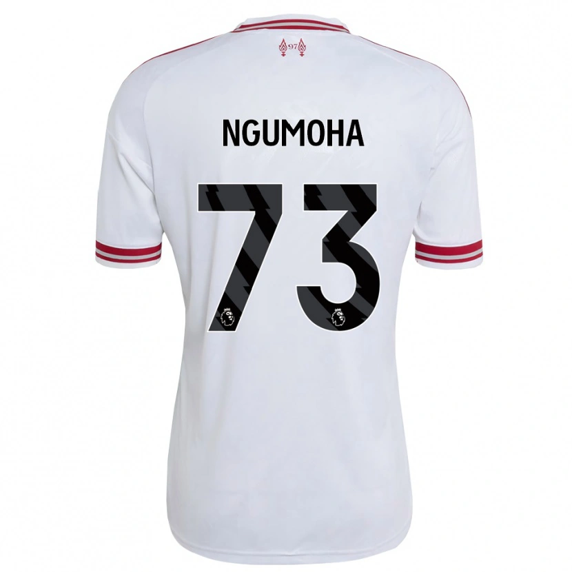 Danxen Kinder Rio Ngumoha #73 Rot Weiß Auswärtstrikot Trikot 2026/27 T-Shirt