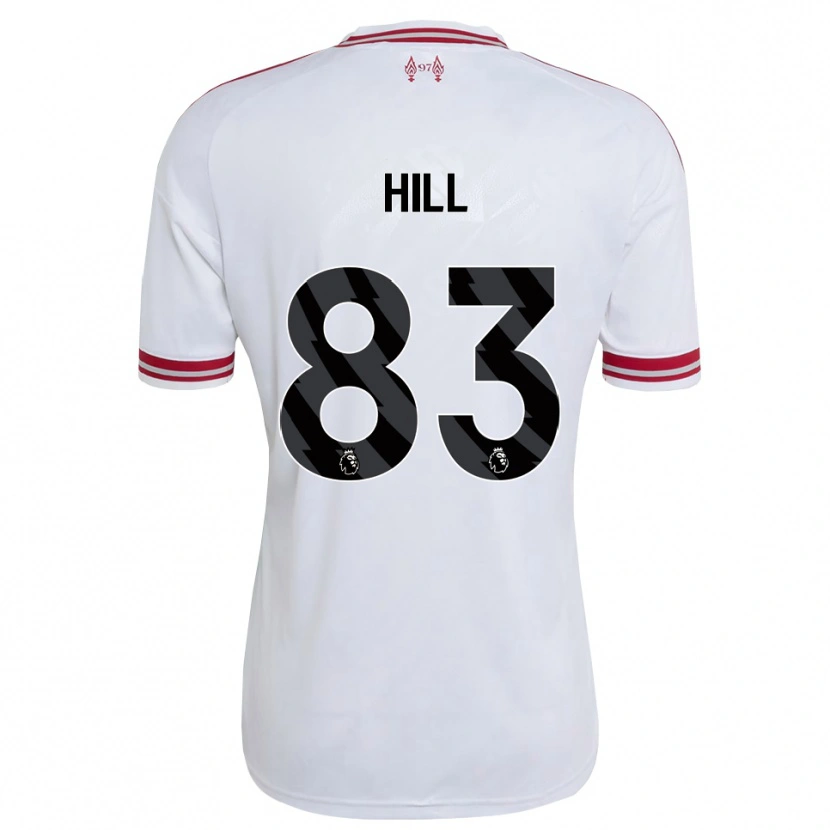 Danxen Kinder Thomas Hill #83 Rot Weiß Auswärtstrikot Trikot 2026/27 T-Shirt
