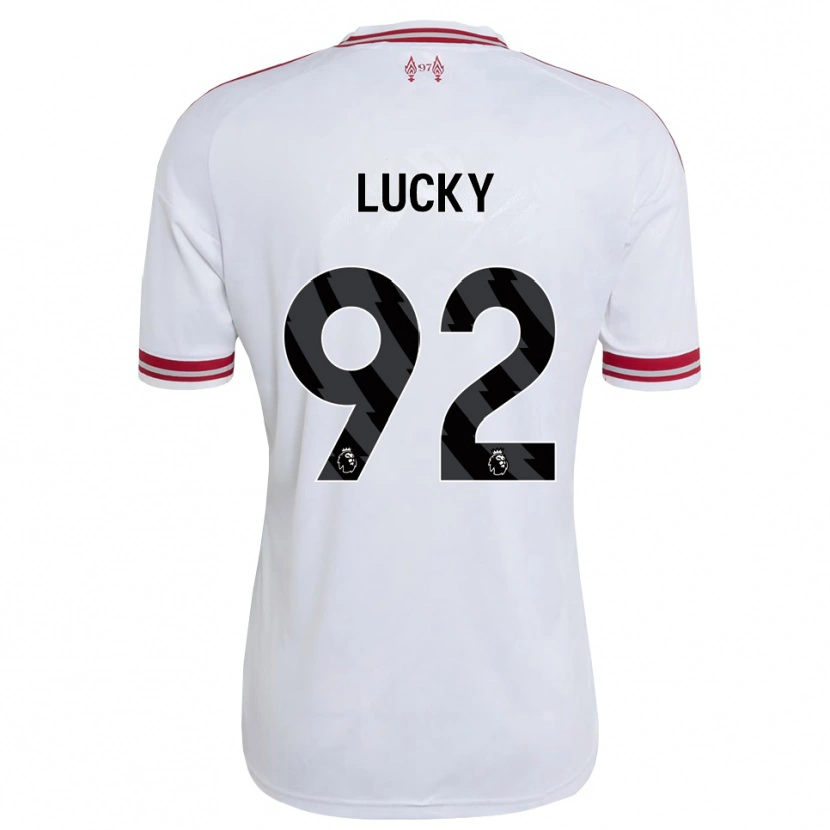 Danxen Kinder Wellity Lucky #92 Rot Weiß Auswärtstrikot Trikot 2026/27 T-Shirt