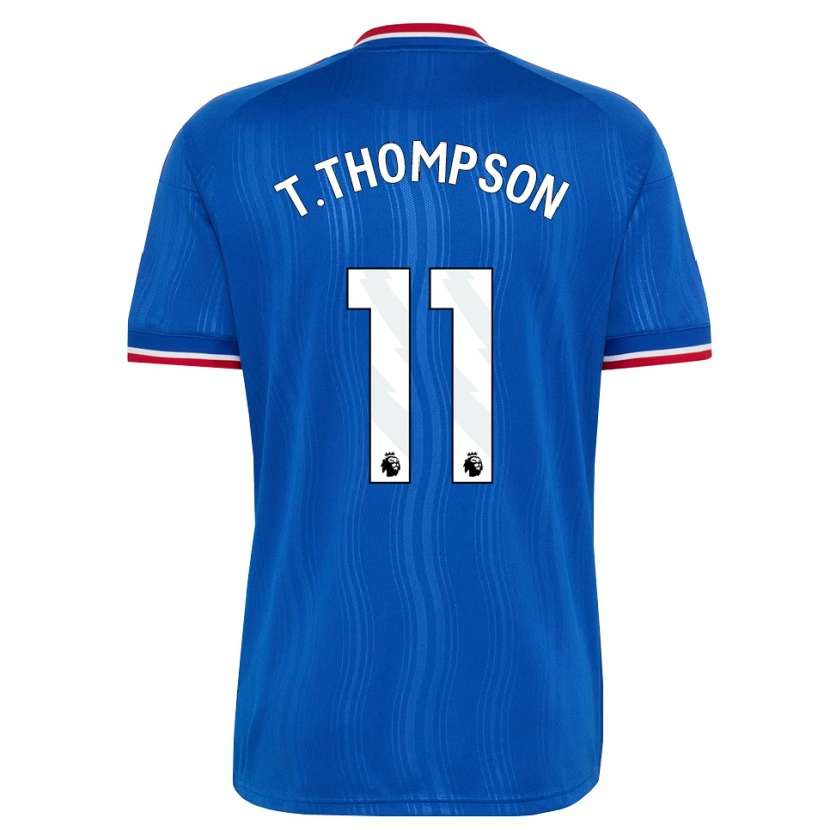 Danxen Kinder Tynan Thompson #11 Blau Weiß Rot Auswärtstrikot Trikot 2026/27 T-Shirt