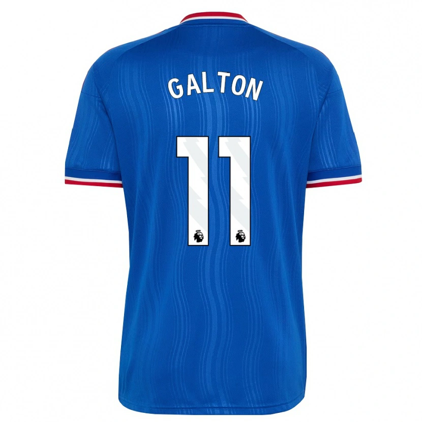 Danxen Kinder Leah Galton #11 Blau Weiß Rot Auswärtstrikot Trikot 2026/27 T-Shirt