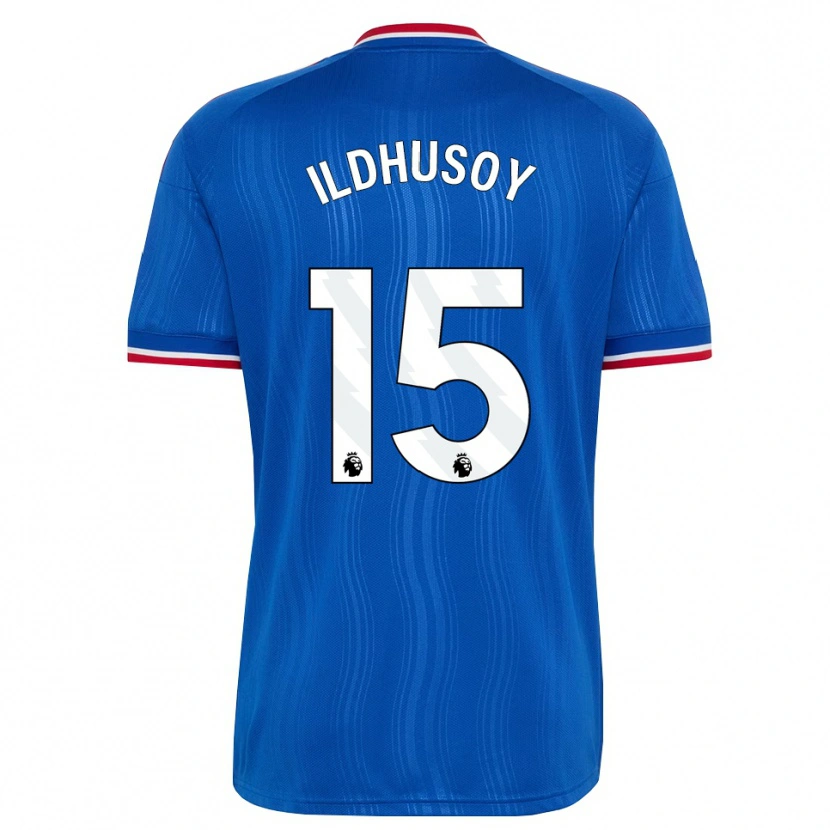 Danxen Kinder Celin Bizet Ildhusoy #15 Blau Weiß Rot Auswärtstrikot Trikot 2026/27 T-Shirt