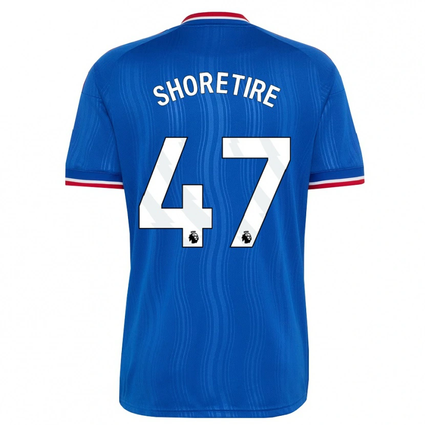 Danxen Kinder Shola Shoretire #47 Blau Weiß Rot Auswärtstrikot Trikot 2026/27 T-Shirt