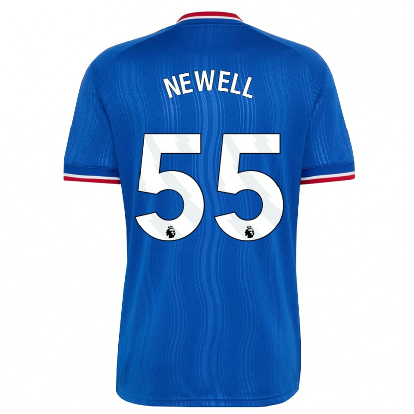 Danxen Kinder Lucy Newell #55 Blau Weiß Rot Auswärtstrikot Trikot 2026/27 T-Shirt
