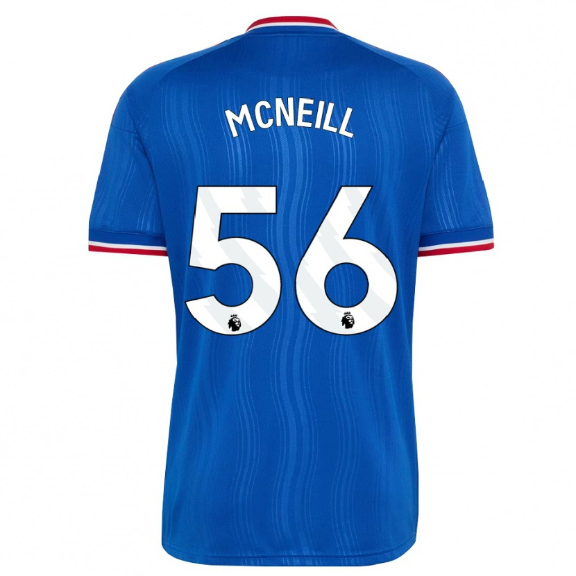 Danxen Kinder Charlie Mcneill #56 Blau Weiß Rot Auswärtstrikot Trikot 2026/27 T-Shirt