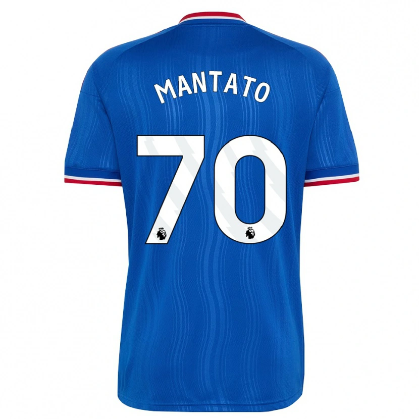 Danxen Kinder Bendito Mantato #70 Blau Weiß Rot Auswärtstrikot Trikot 2026/27 T-Shirt