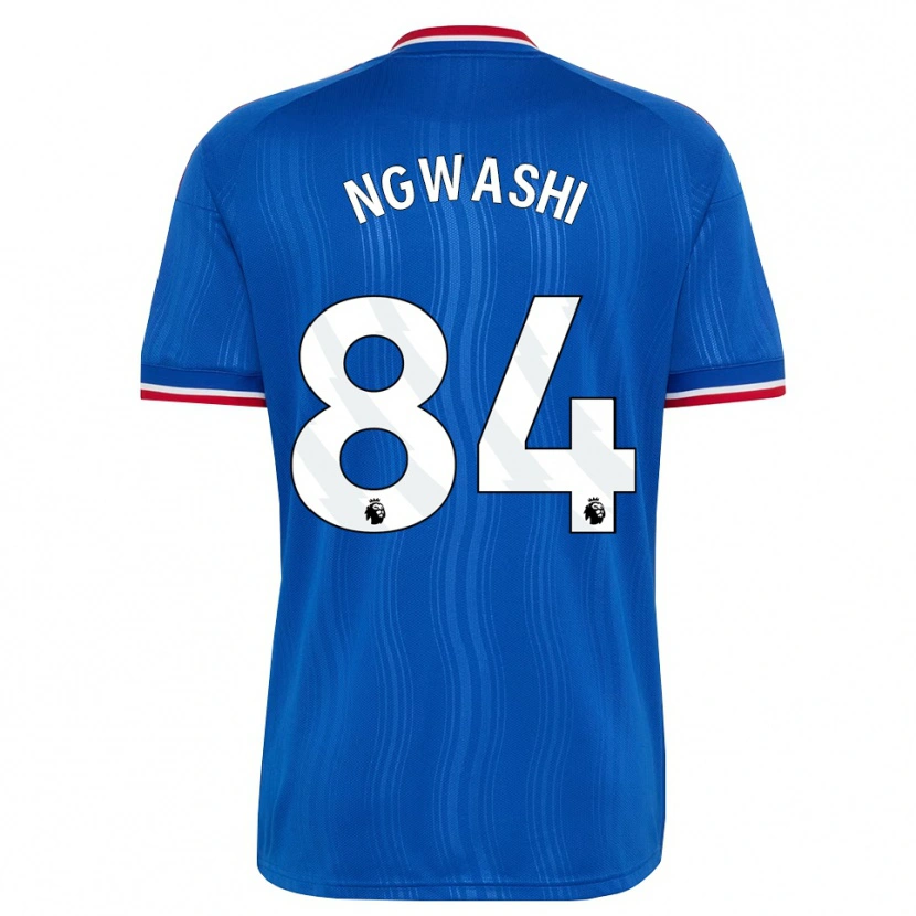 Danxen Kinder Jayden Ngwashi #84 Blau Weiß Rot Auswärtstrikot Trikot 2026/27 T-Shirt
