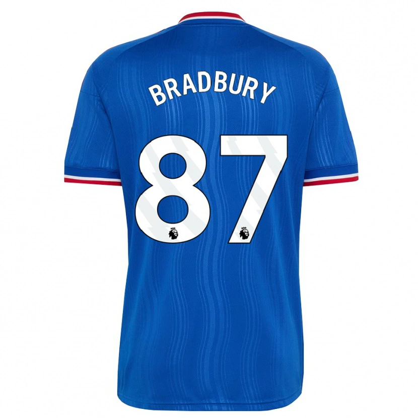 Danxen Kinder Louie Bradbury #87 Blau Weiß Rot Auswärtstrikot Trikot 2026/27 T-Shirt