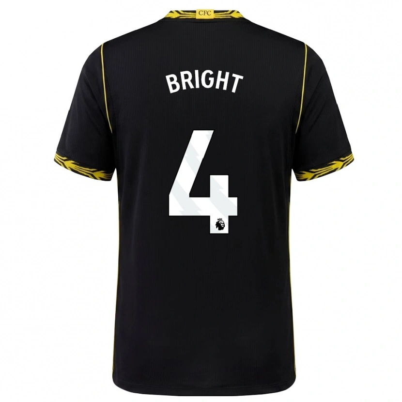 Danxen Kinder Millie Bright #4 Schwarz Gelb Auswärtstrikot Trikot 2026/27 T-Shirt