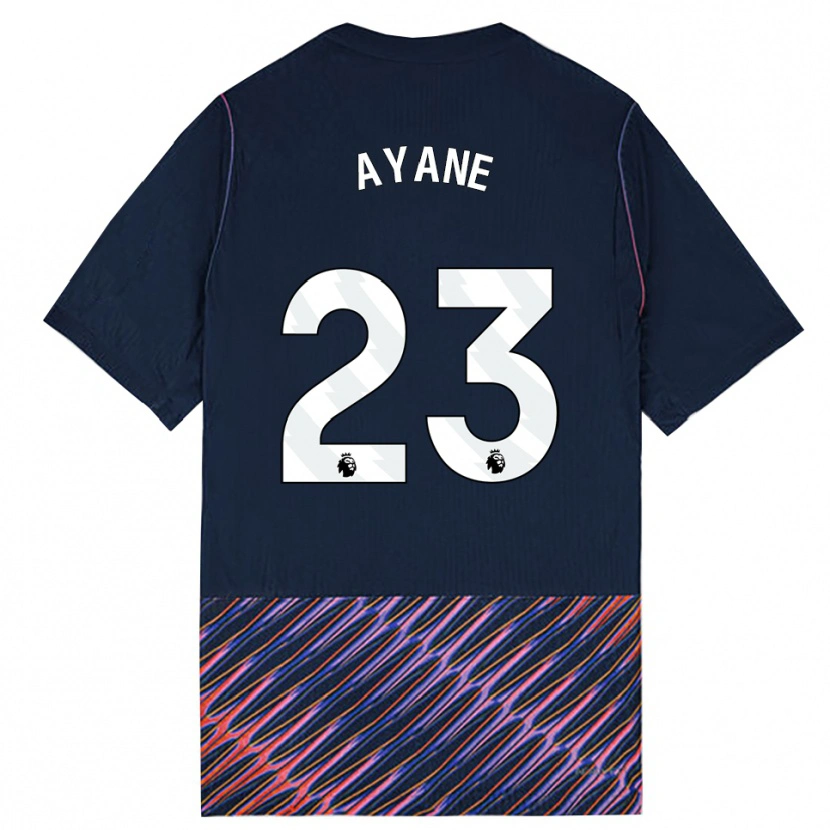 Danxen Kinder Rosella Ayane #23 Königlich Blau Weiß Auswärtstrikot Trikot 2026/27 T-Shirt