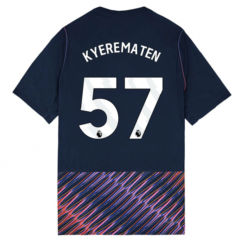 Danxen Kinder Rio Kyerematen #57 Königlich Blau Weiß Auswärtstrikot Trikot 2026/27 T-Shirt