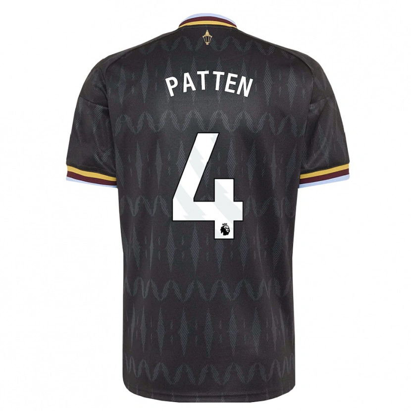 Danxen Kinder Anna Patten #4 Kornblumenblau Schwarz Gelb Auswärtstrikot Trikot 2026/27 T-Shirt