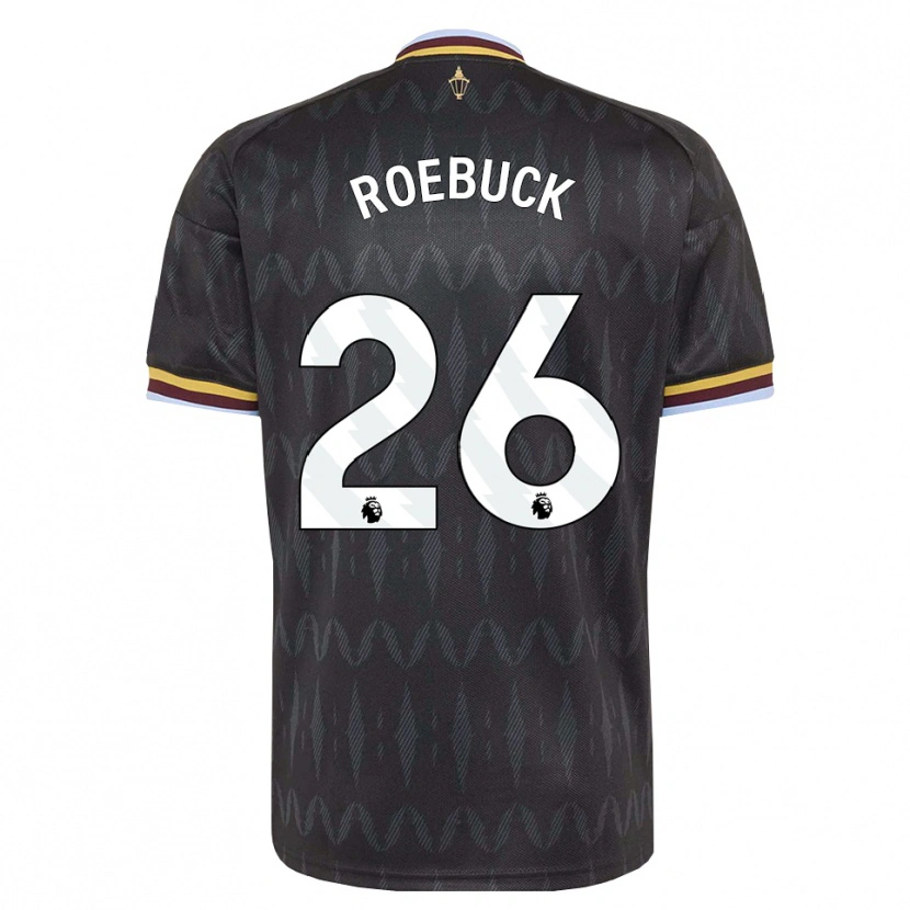 Danxen Kinder Ellie Roebuck #26 Kornblumenblau Schwarz Gelb Auswärtstrikot Trikot 2026/27 T-Shirt