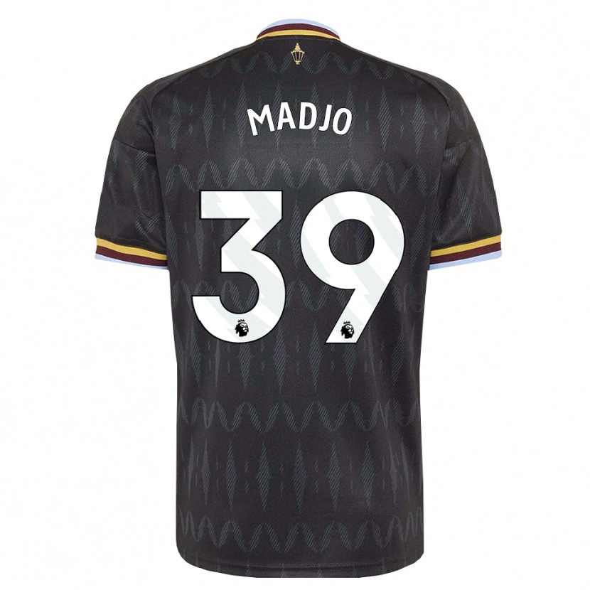 Danxen Kinder Brian Madjo #39 Kornblumenblau Schwarz Gelb Auswärtstrikot Trikot 2026/27 T-Shirt