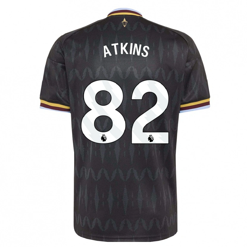 Danxen Kinder Clay Atkins #82 Kornblumenblau Schwarz Gelb Auswärtstrikot Trikot 2026/27 T-Shirt