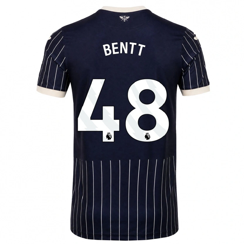 Danxen Kinder Luka Bentt #48 Schwarz Weiß Auswärtstrikot Trikot 2026/27 T-Shirt