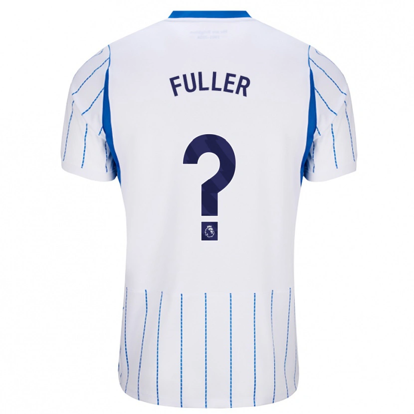 Danxen Kinder Jaydon Fuller #0 Himmelblau Weiß Auswärtstrikot Trikot 2026/27 T-Shirt