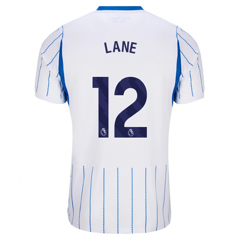 Danxen Kinder Darius Lane #12 Himmelblau Weiß Auswärtstrikot Trikot 2026/27 T-Shirt