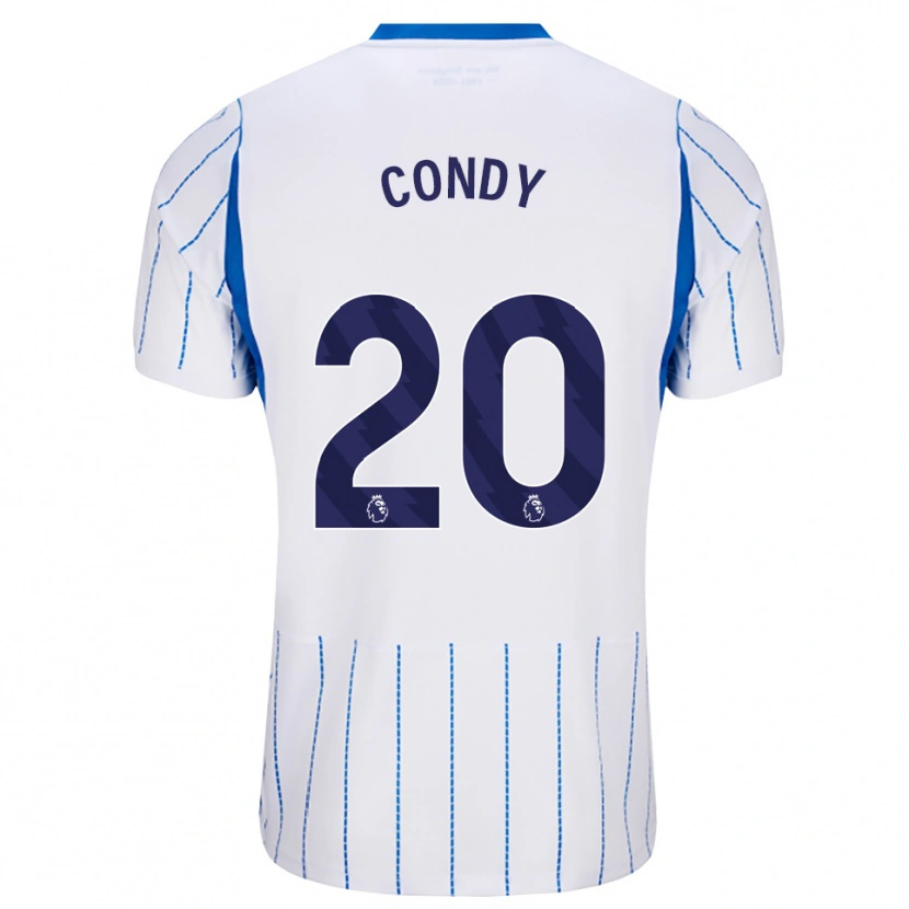 Danxen Kinder Chris Condy #20 Himmelblau Weiß Auswärtstrikot Trikot 2026/27 T-Shirt