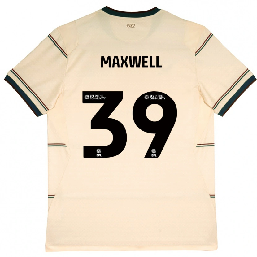 Danxen Kinder Danielle Maxwell #39 Beige Burgund Auswärtstrikot Trikot 2026/27 T-Shirt