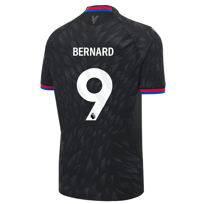 Danxen Kinder Mylo Bernard #9 Schwarz Blau Rot Auswärtstrikot Trikot 2026/27 T-Shirt