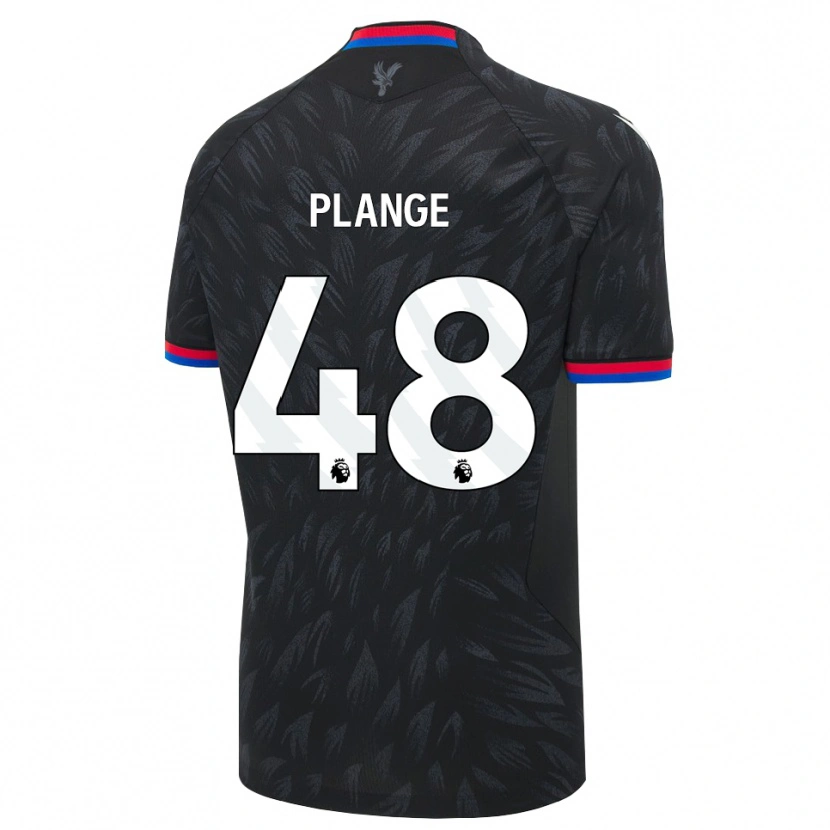 Danxen Kinder Luke Plange #48 Schwarz Blau Rot Auswärtstrikot Trikot 2026/27 T-Shirt