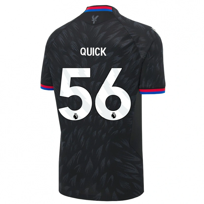 Danxen Kinder Daniel Quick #56 Schwarz Blau Rot Auswärtstrikot Trikot 2026/27 T-Shirt